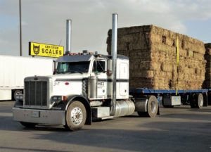 Crochet de retenue pour camion-remorque